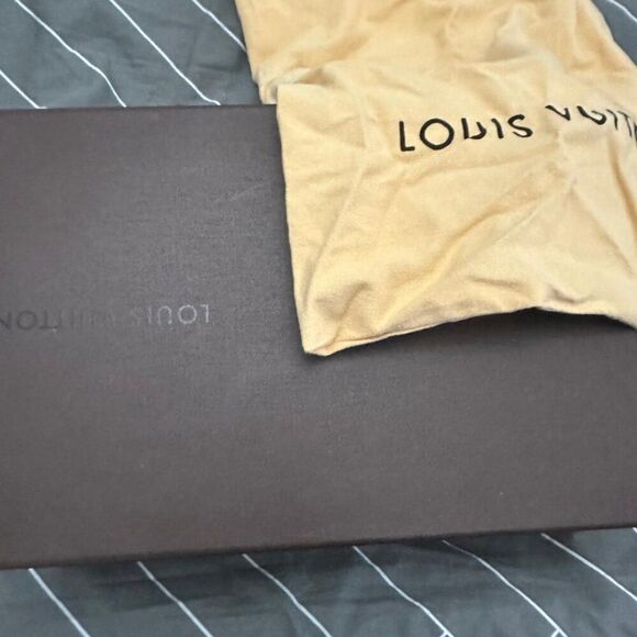 Louis Vuitton Damier Azur wedge sandals - Picture 6 of 11